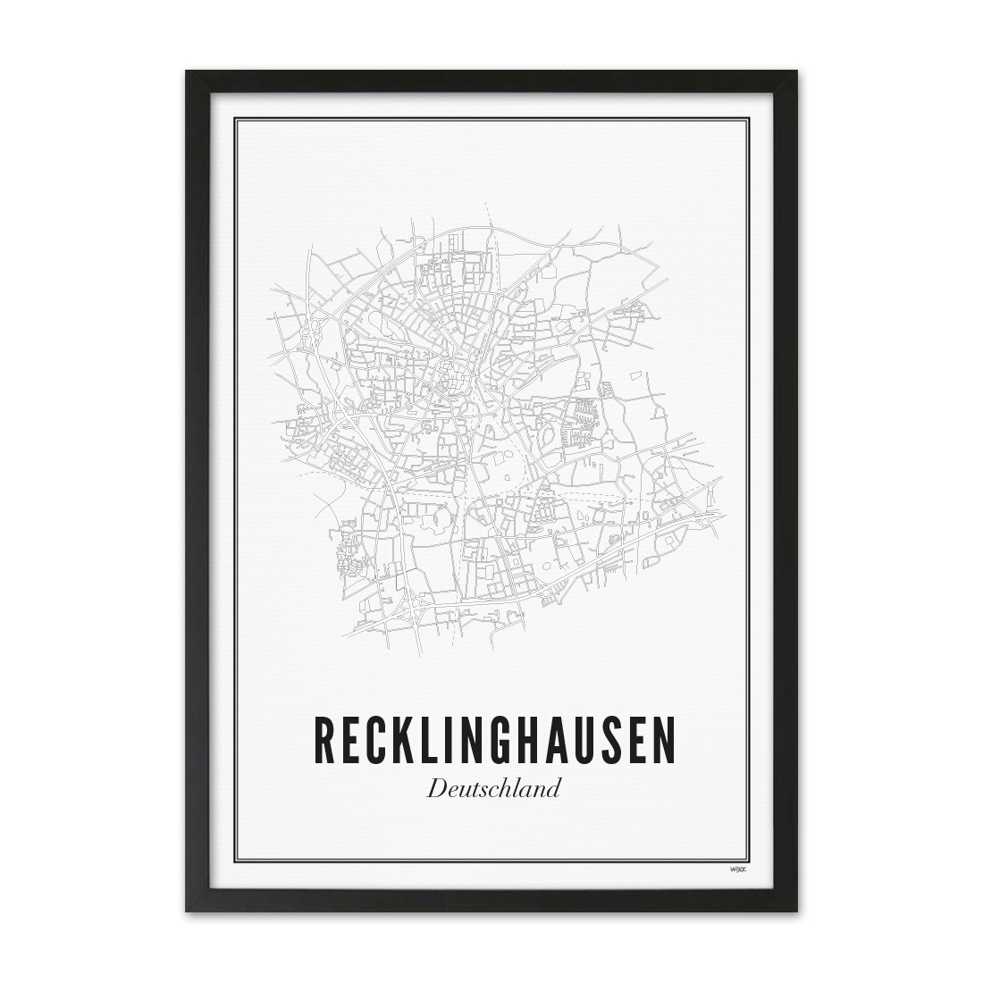 Affiches de Recklinghausen - Stad | WIJCK.