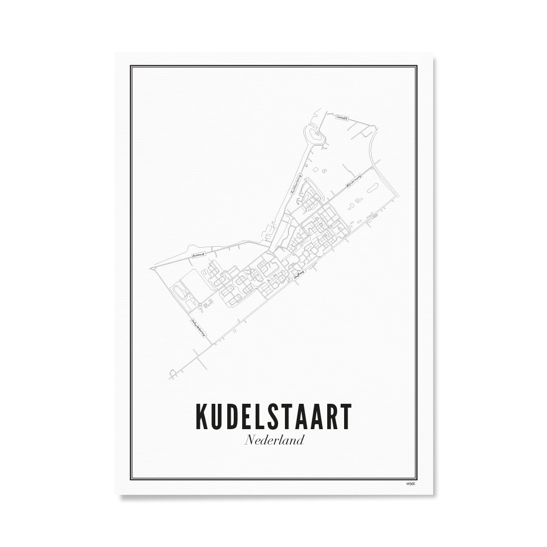 Poster van Kudelstaart | WIJCK. 