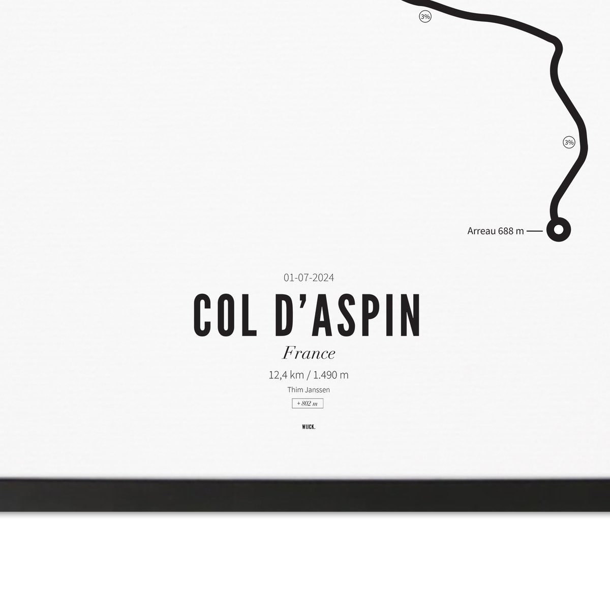 Poster van Col d'Aspin | WIJCK. 