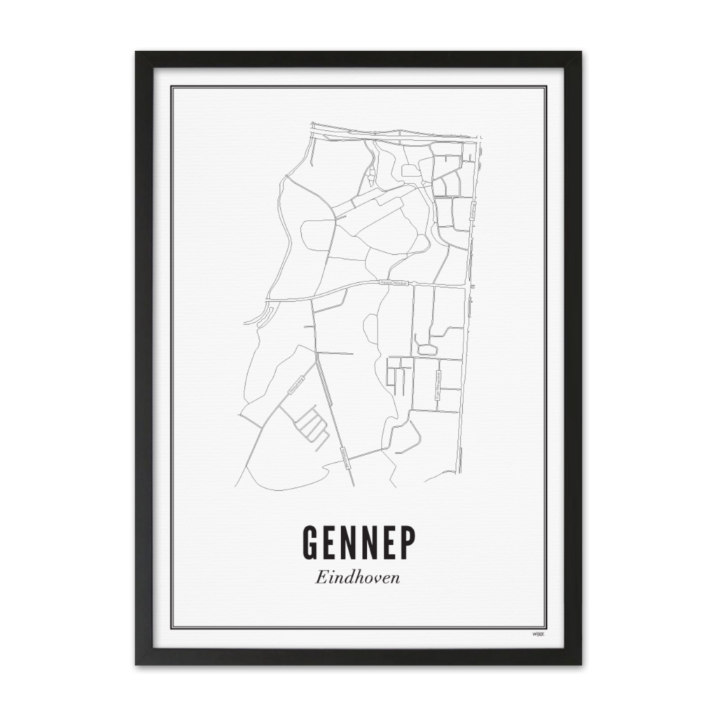 Poster of Eindhoven - Gennep | WIJCK.
