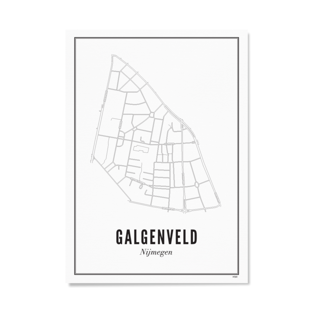 Affiches de Nijmegen - Galgenveld | WIJCK.