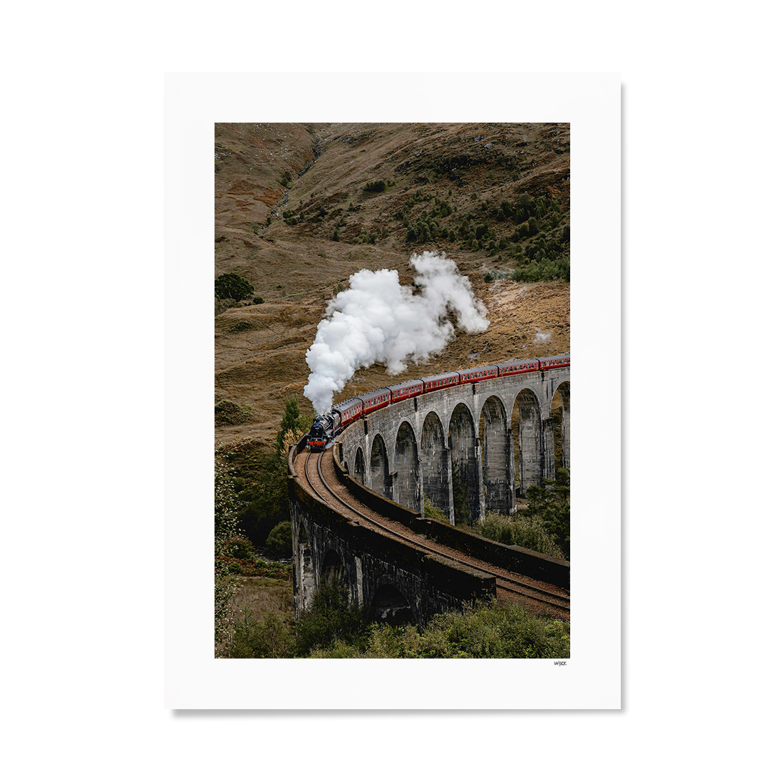 Poster von Glenfinnan Viaduct | WIJCK.