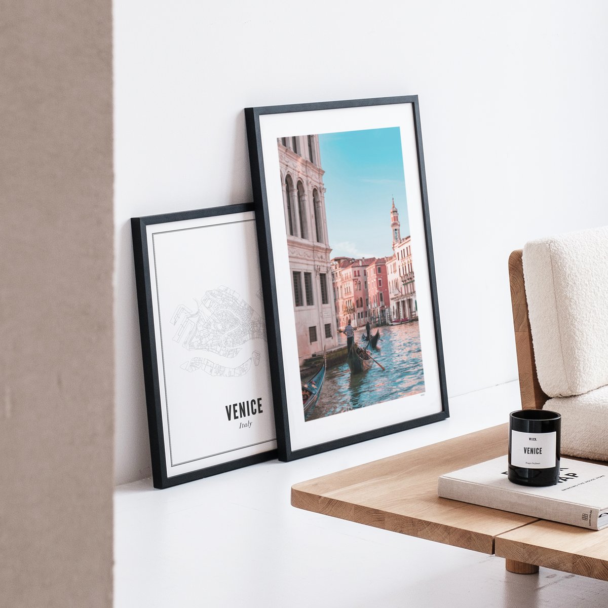 Poster van Canals of Venice | WIJCK.