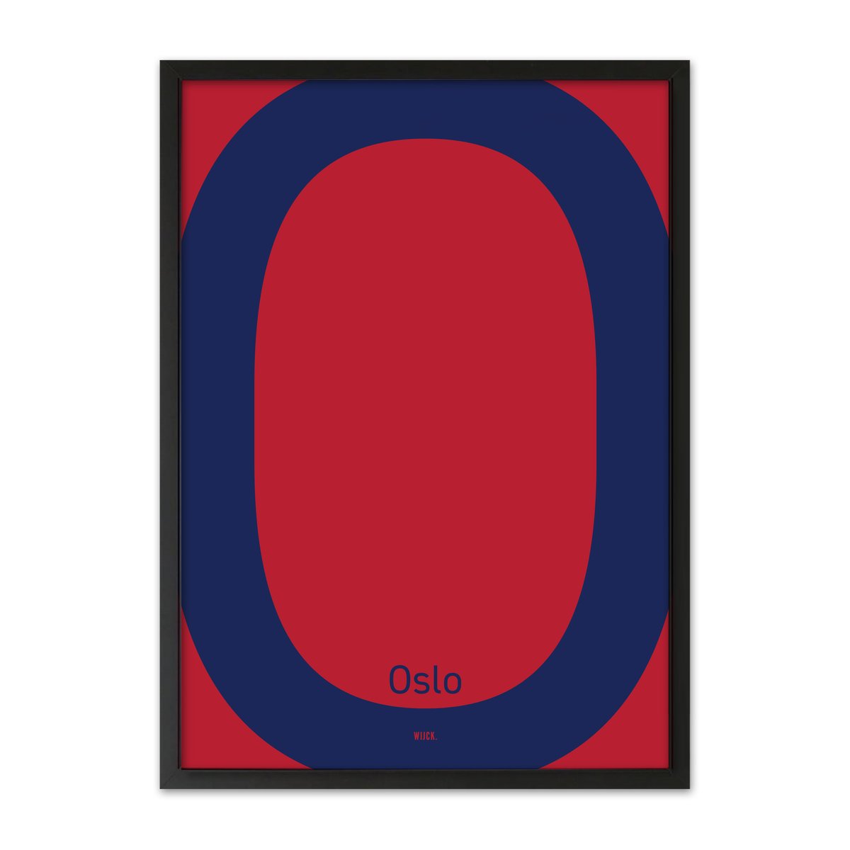 Poster von O von Oslo | WIJCK.