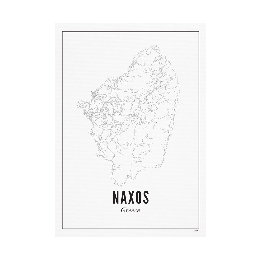 Poster of Naxos | WIJCK.