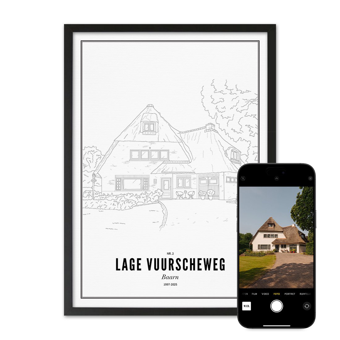 House Drawing from your own house | WIJCK.
