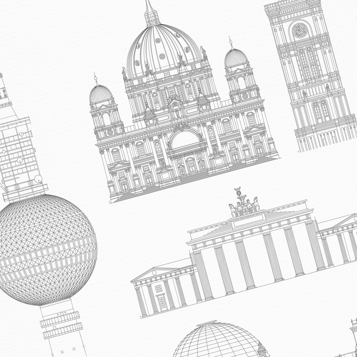 Affiches de Iconics of Berlin | WIJCK.