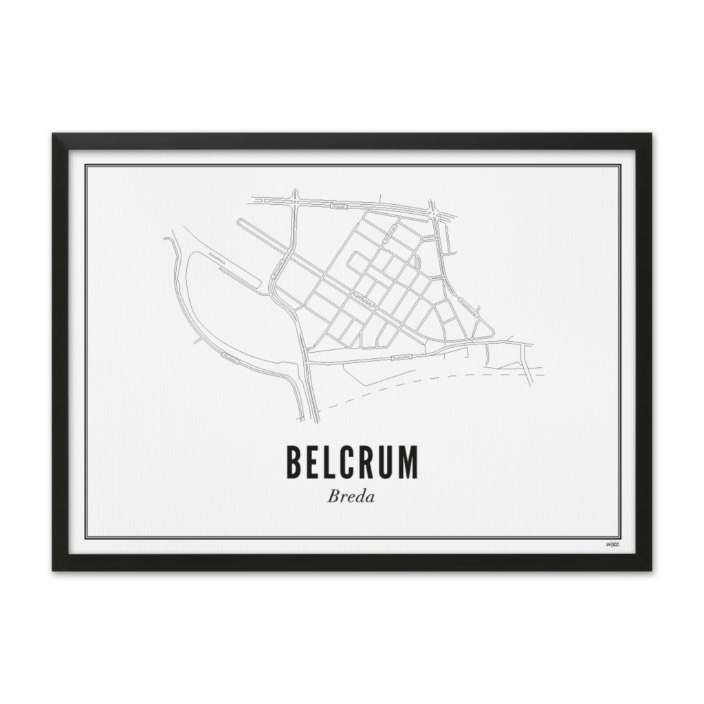 Poster of Breda - Belcrum | WIJCK.