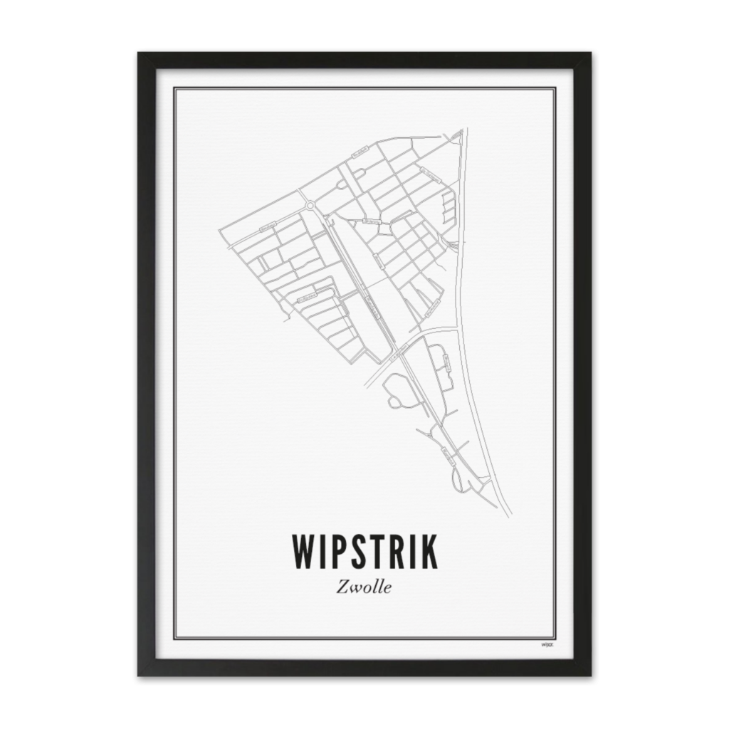 Poster of Zwolle – Wipstrik | WIJCK.