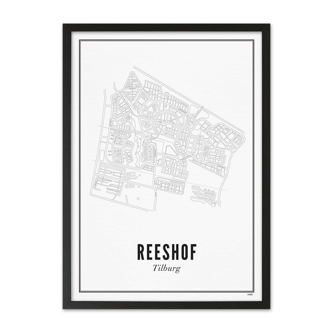 Affiches de Tilburg - Reeshof | WIJCK.