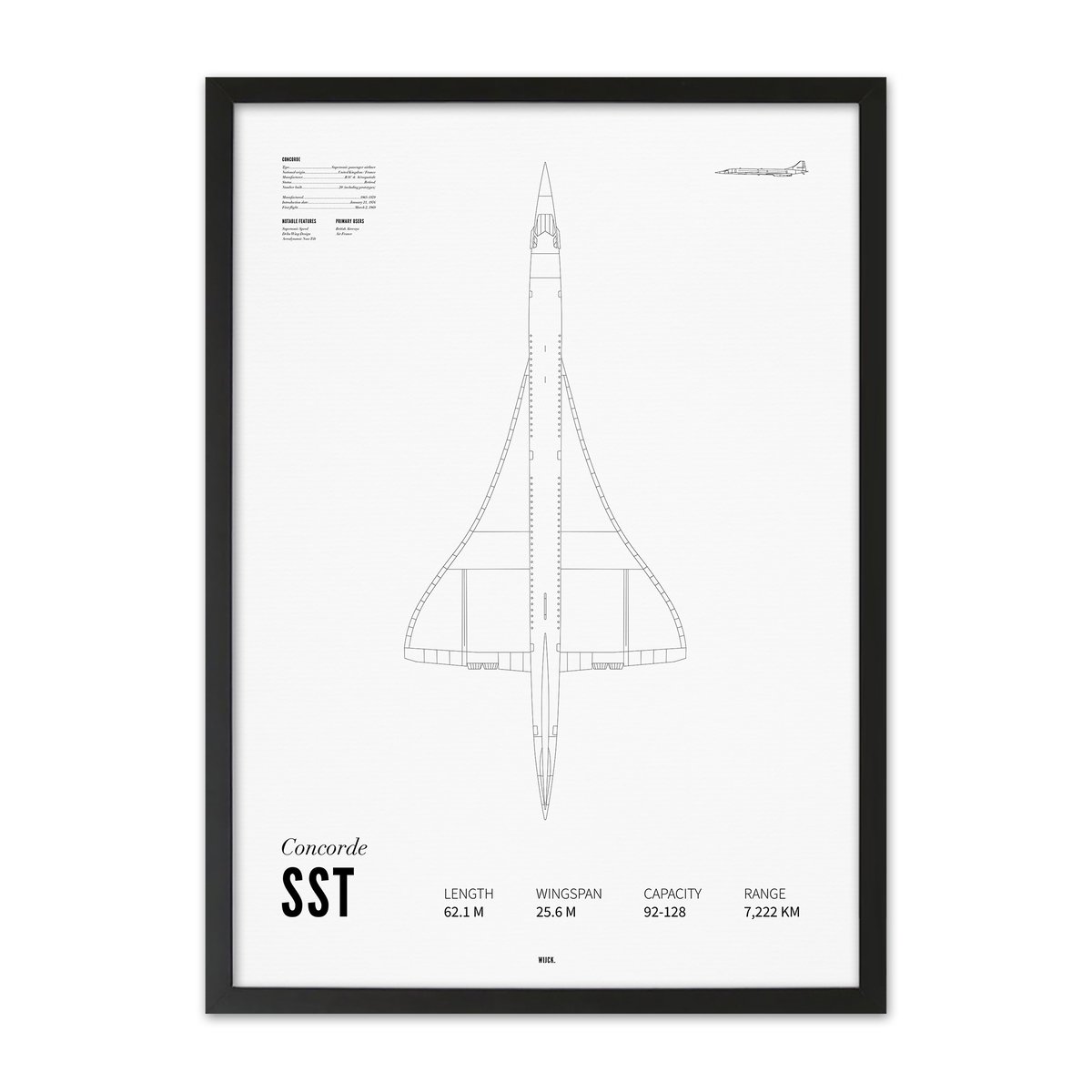 Poster of Concorde | WIJCK.