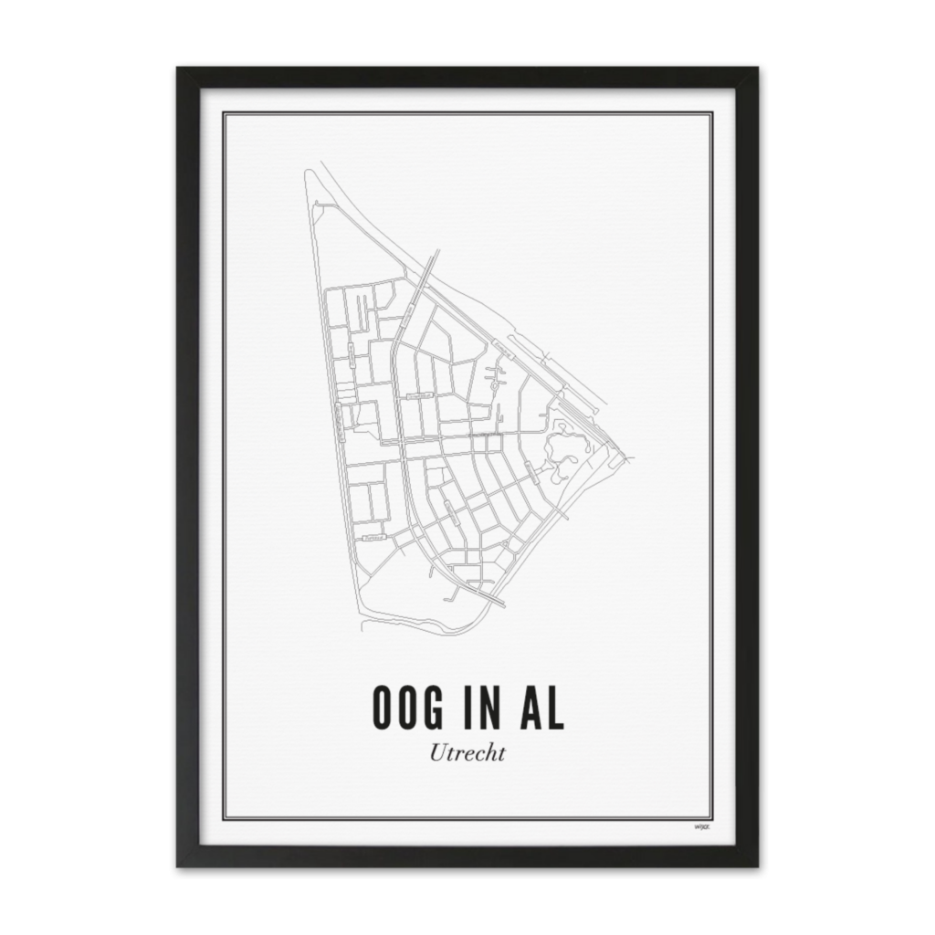 Poster von Utrecht - Oog in al | WIJCK.