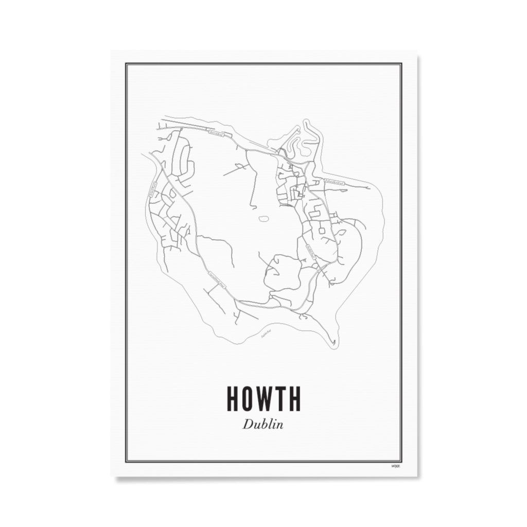Affiches de Dublin - Howth | WIJCK.