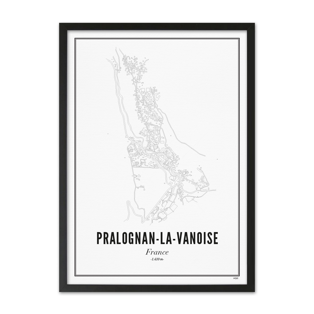 Affiches de Pralognan-la-Vanoise - Ski | WIJCK.
