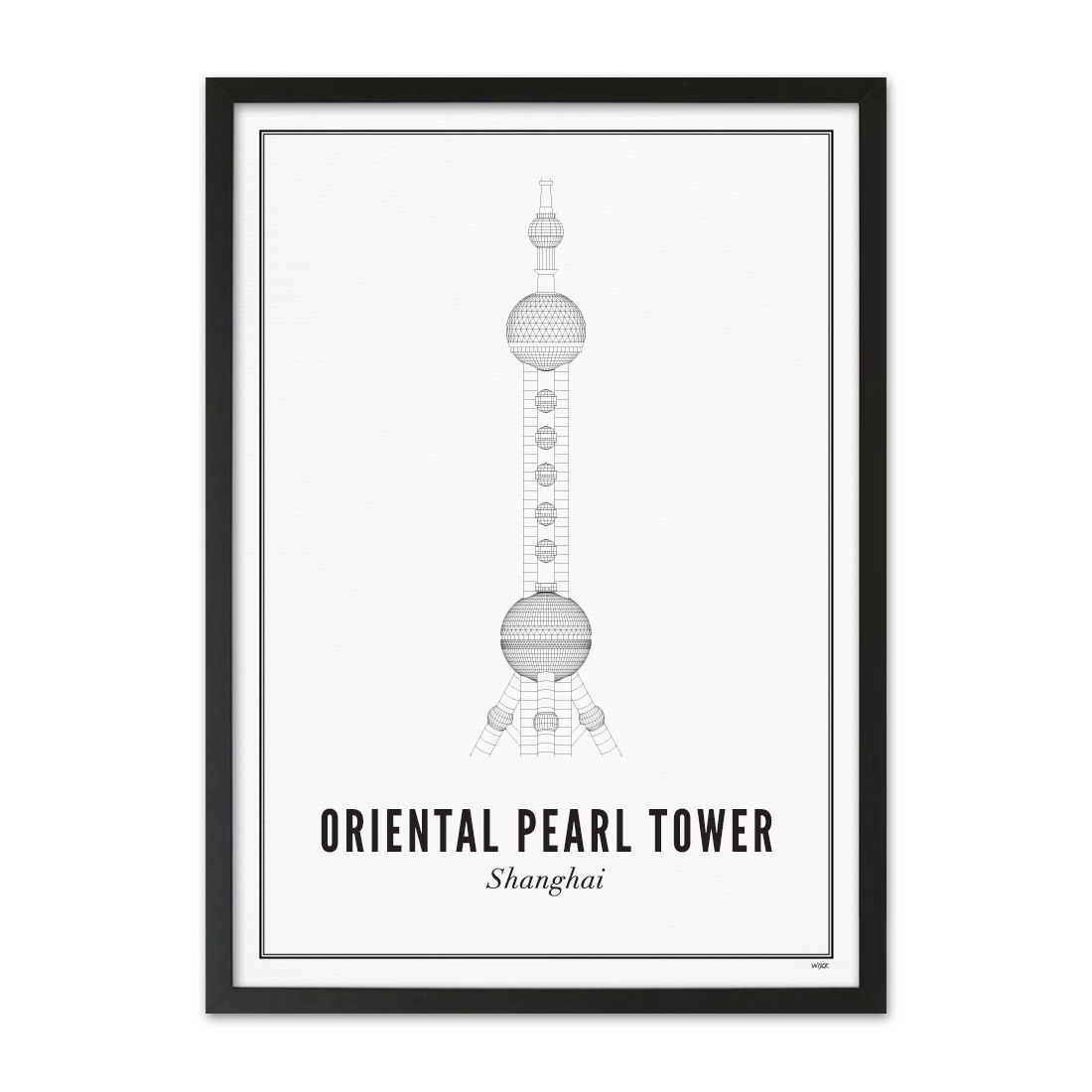 Affiches de Shanghai - Perle de l'Orient | WIJCK.