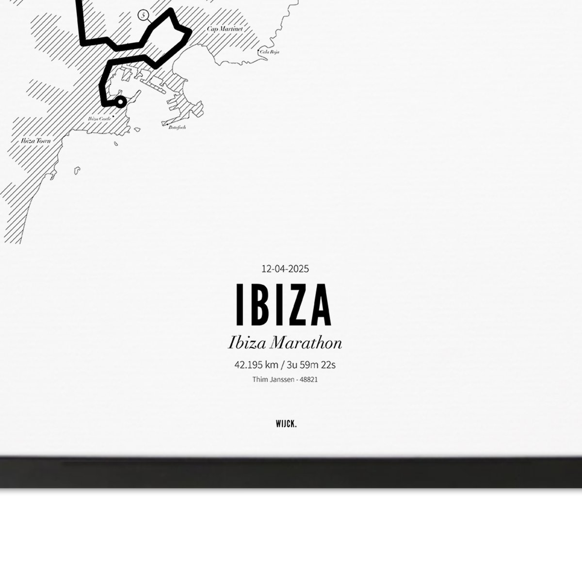 Poster von Marathon Ibiza 2025 | WIJCK.