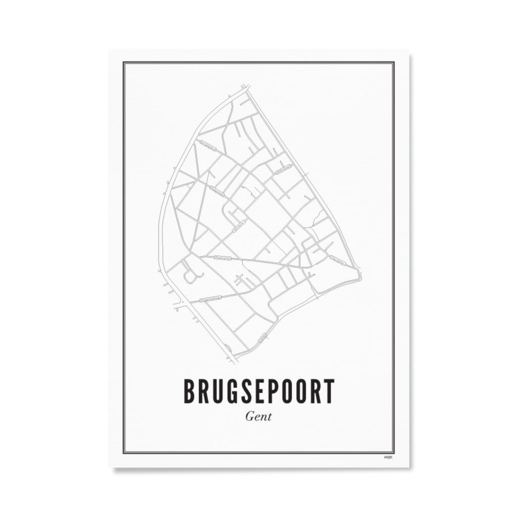 Affiches de Ghent - Brugsepoort | WIJCK.