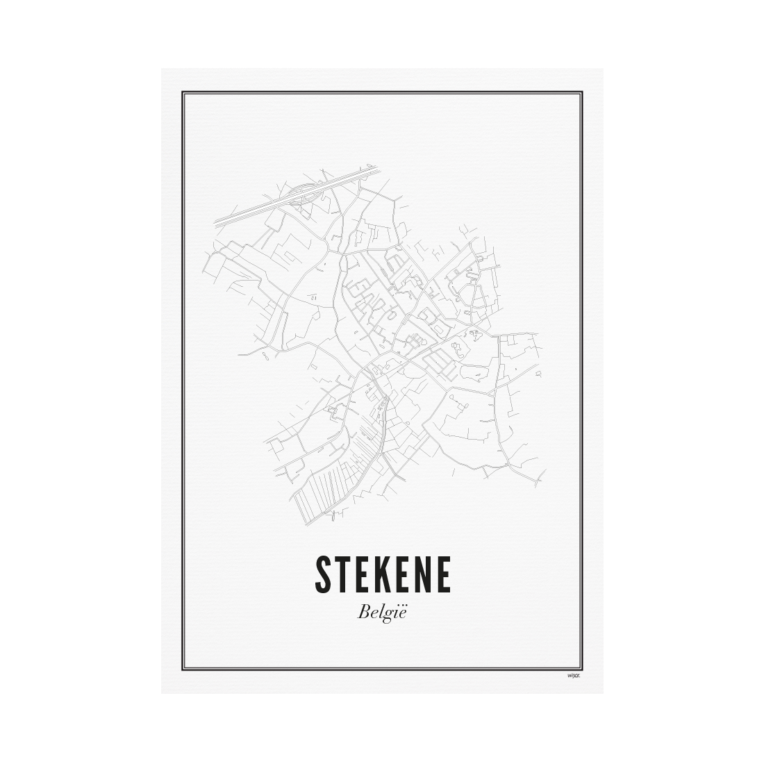 Affiches de Stekene - City | WIJCK.