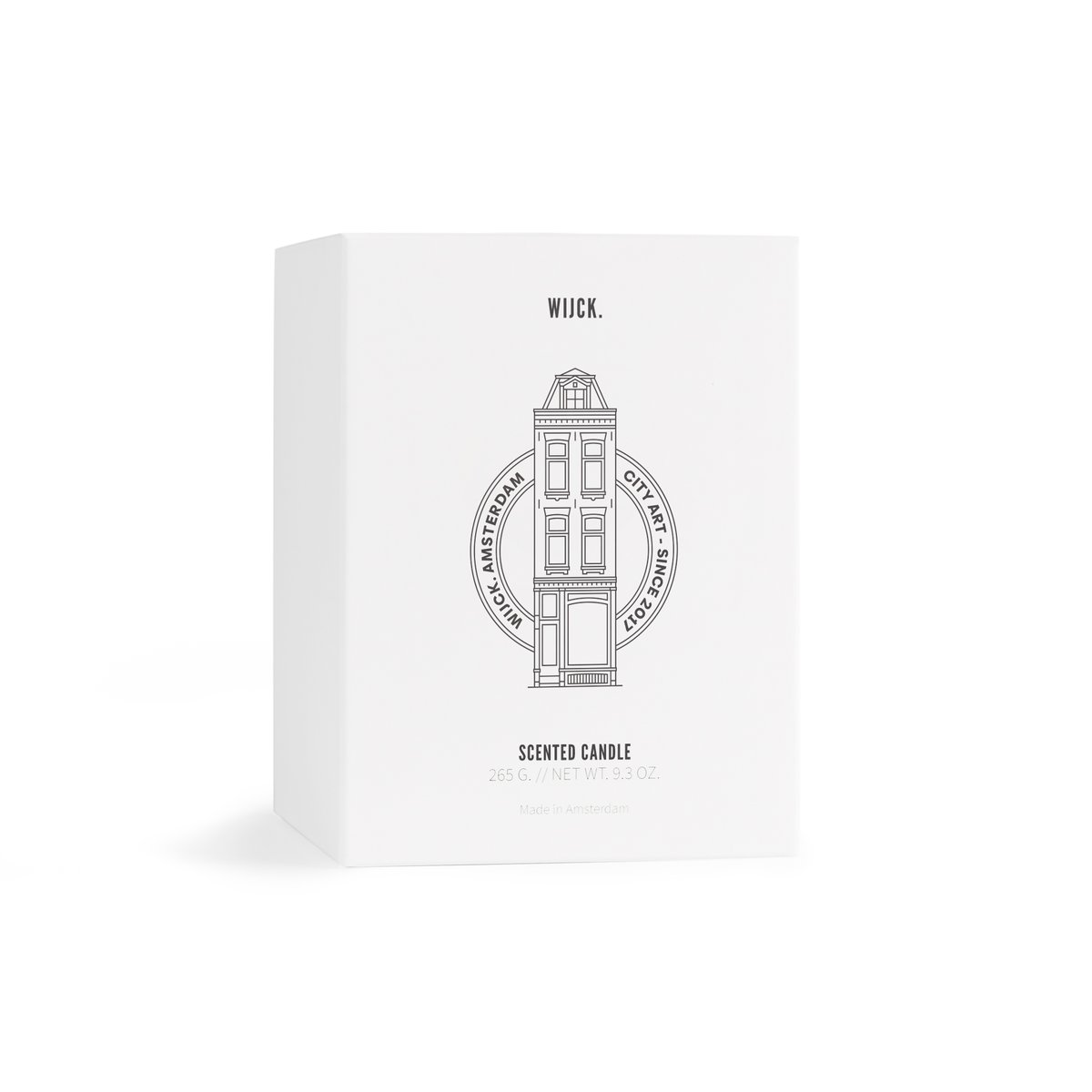 Custom made scented candle by WIJCK.