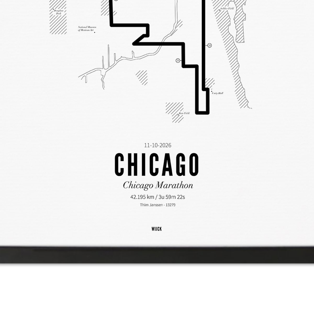 Affiches de Marathon Chicago 2026 | WIJCK.
