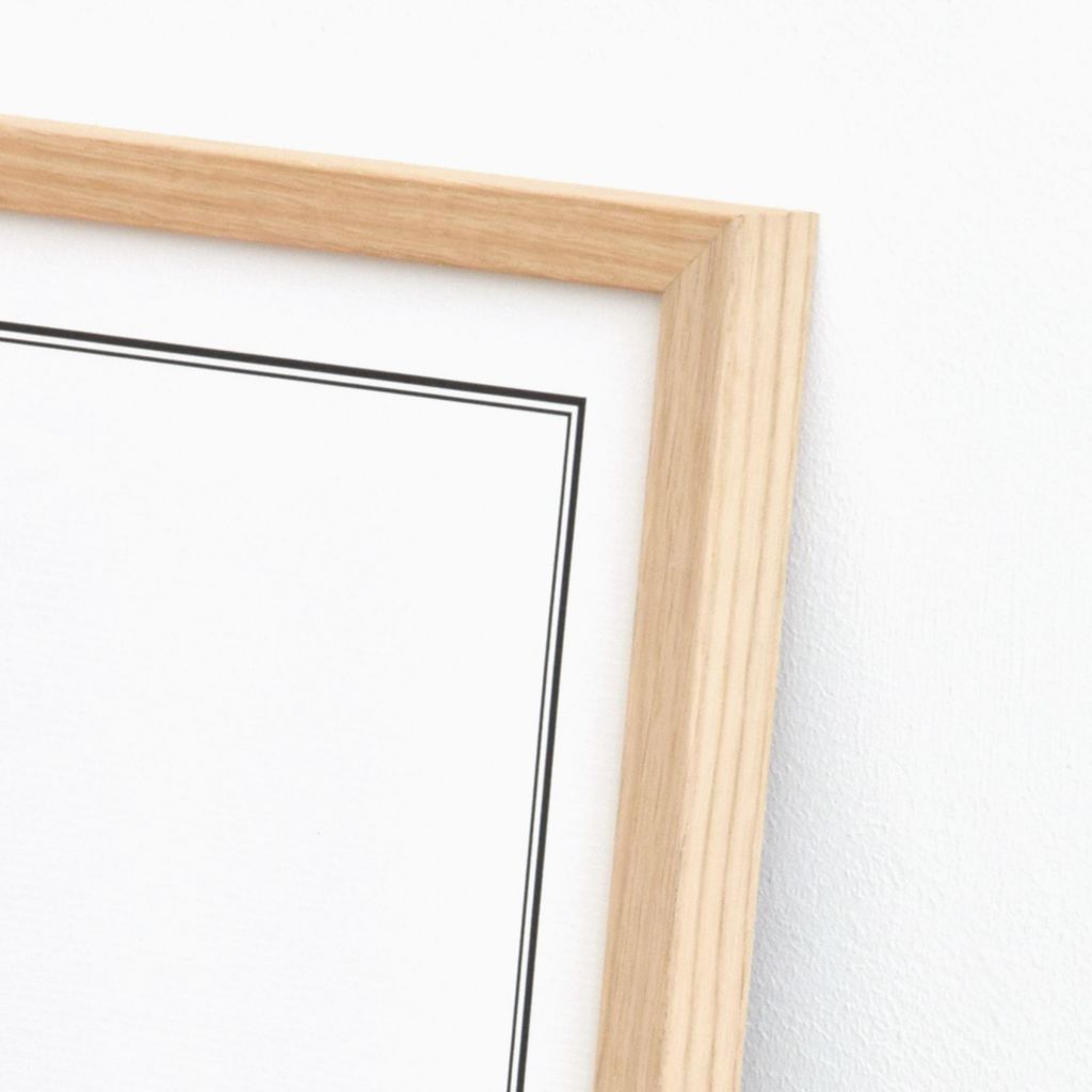 Eiken Houten lijst | WIJCK.