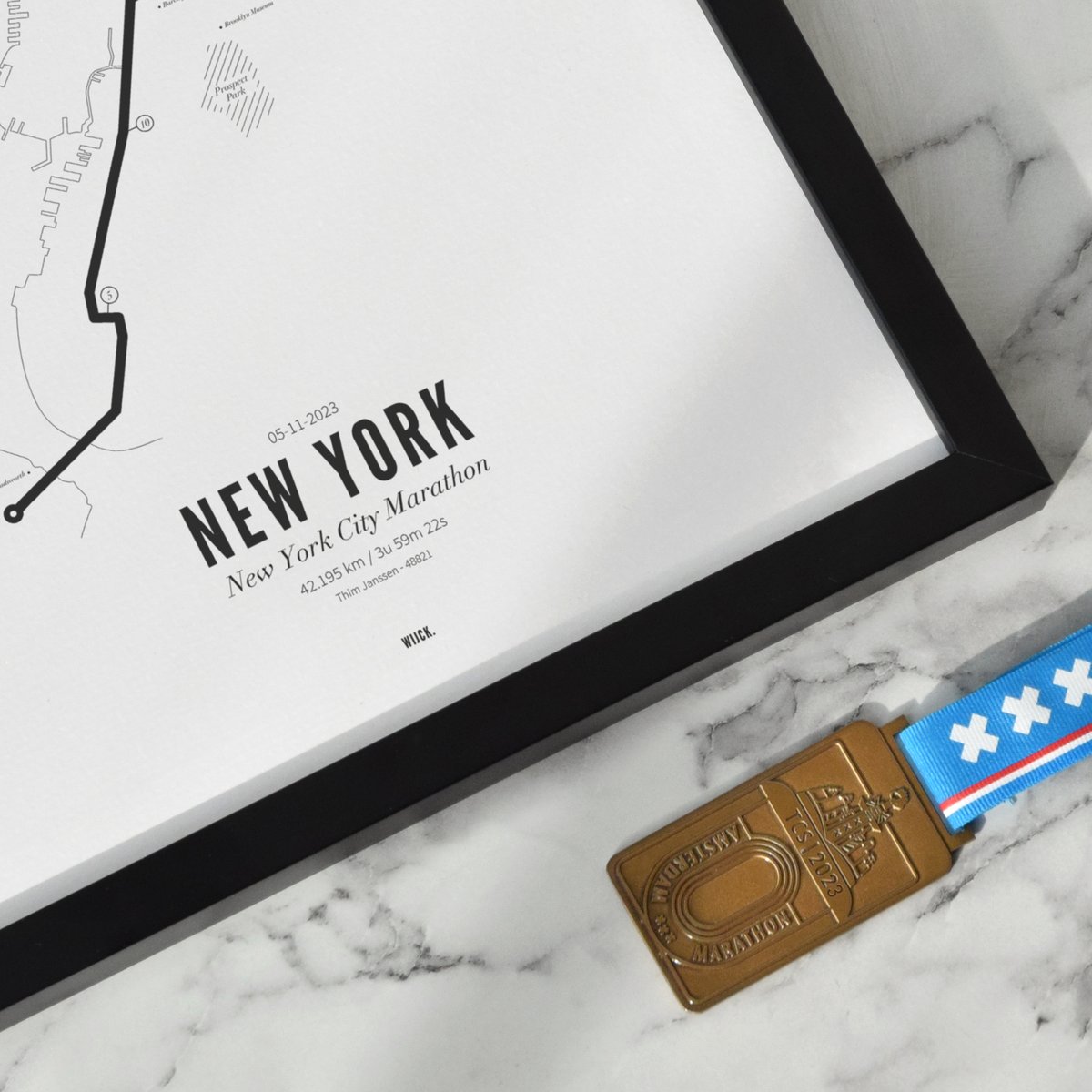 Poster Marathon New York 2024 | WIJCK.