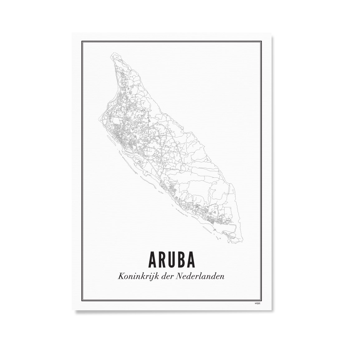 Poster van Aruba | WIJCK. 