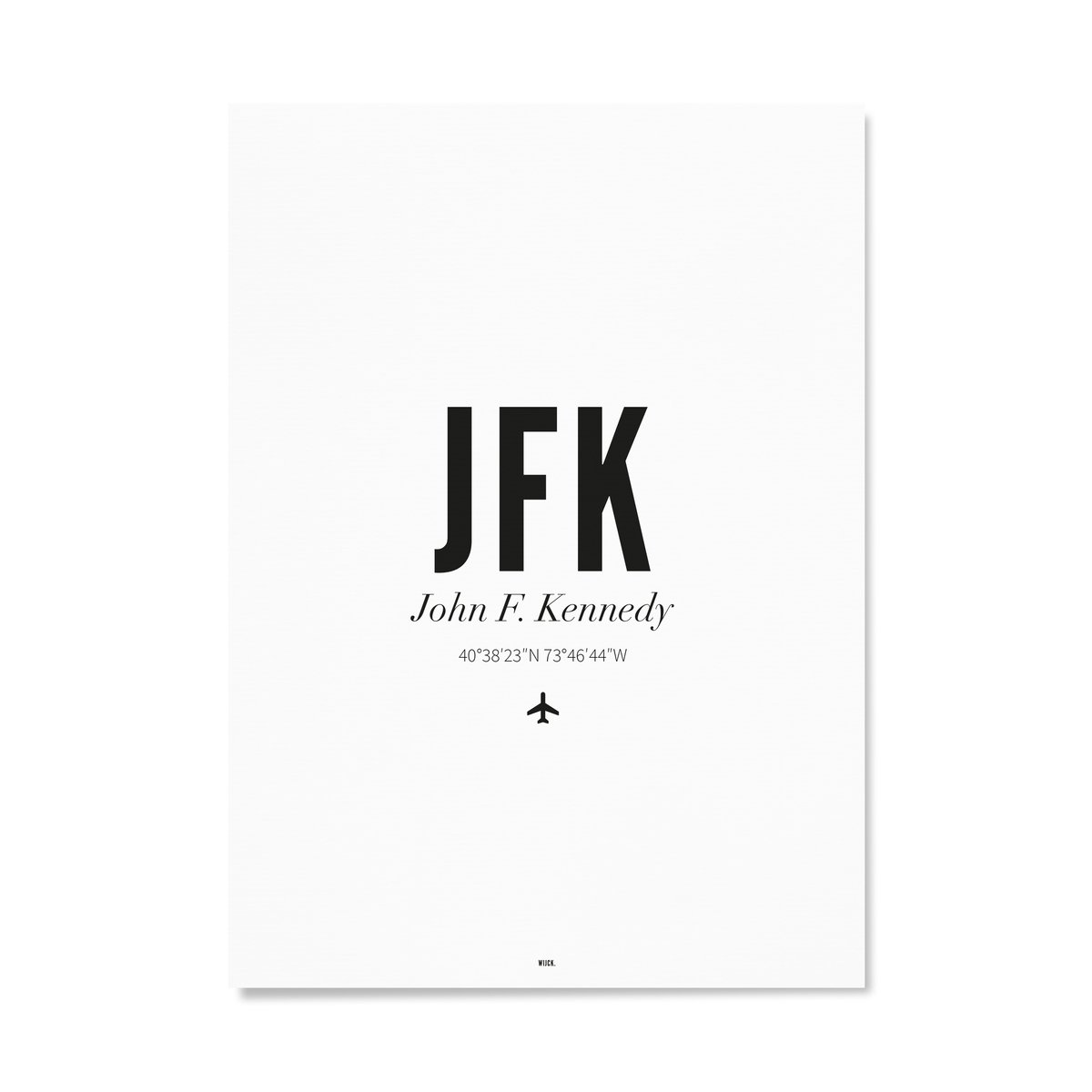 Affiches de Aéroport de JFK | WIJCK.