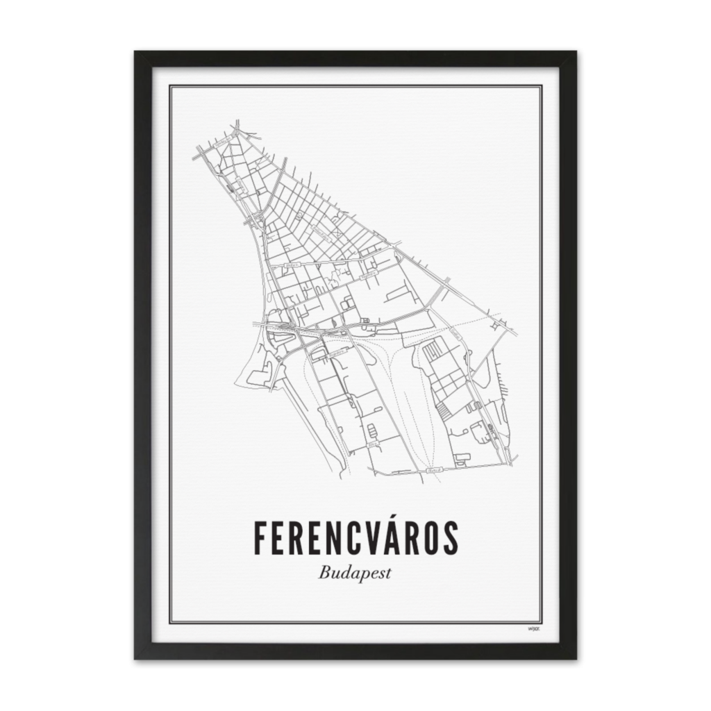 Affiches de Budapest - Ferencváros | WIJCK.