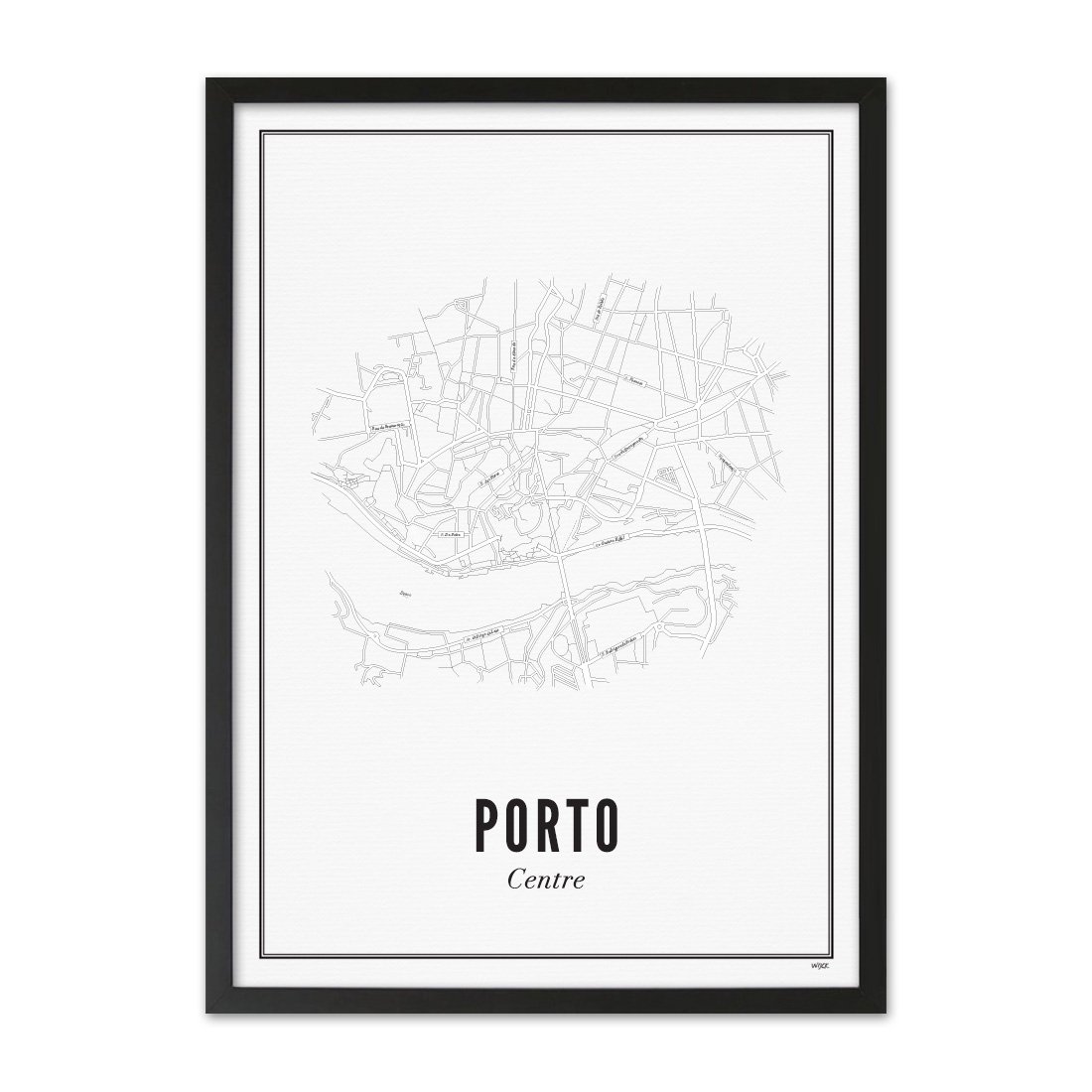 Poster of Porto - Center | WIJCK.