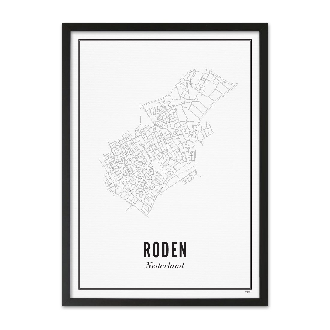 Affiches de Roden - Ville | WIJCK.