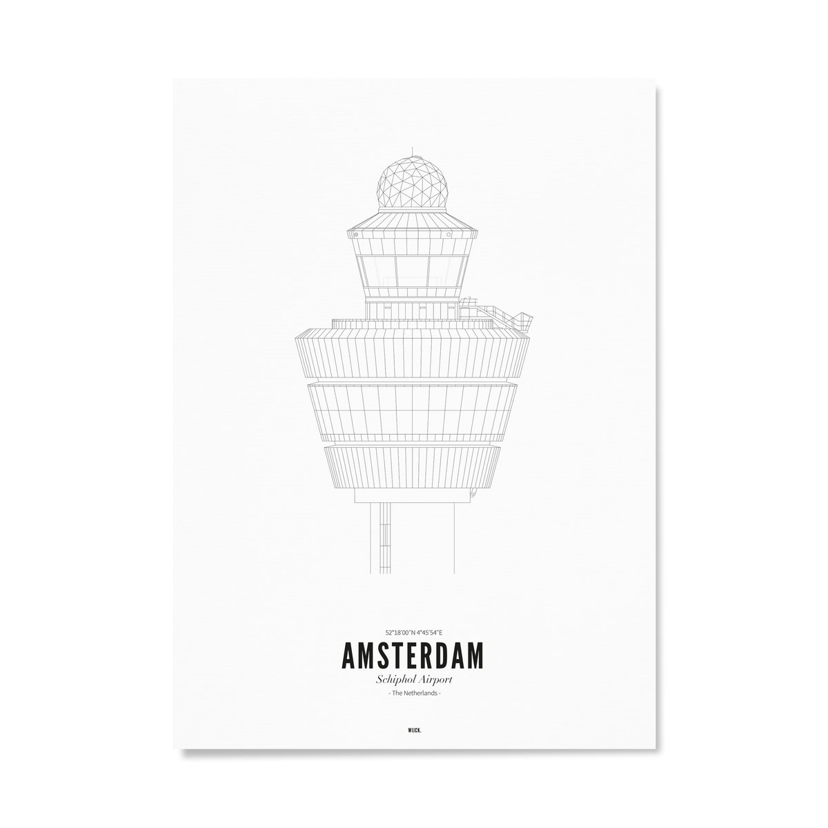 Affiches de Aéroport de Schiphol | WIJCK.