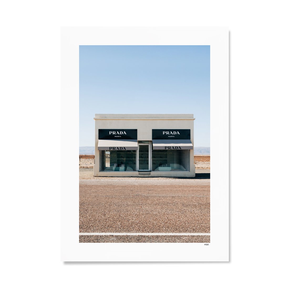 Poster van Middle of Nowhere | WIJCK.