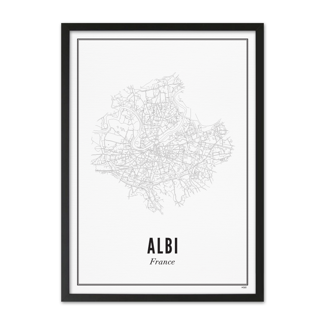 Poster von Albi - City | WIJCK.