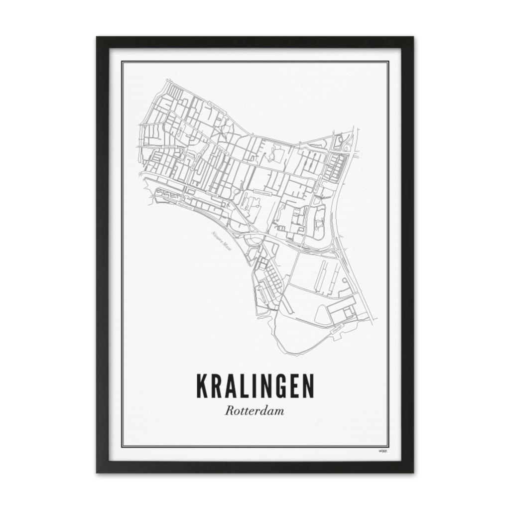 Affiches de Rotterdam - Kralingen | WIJCK.
