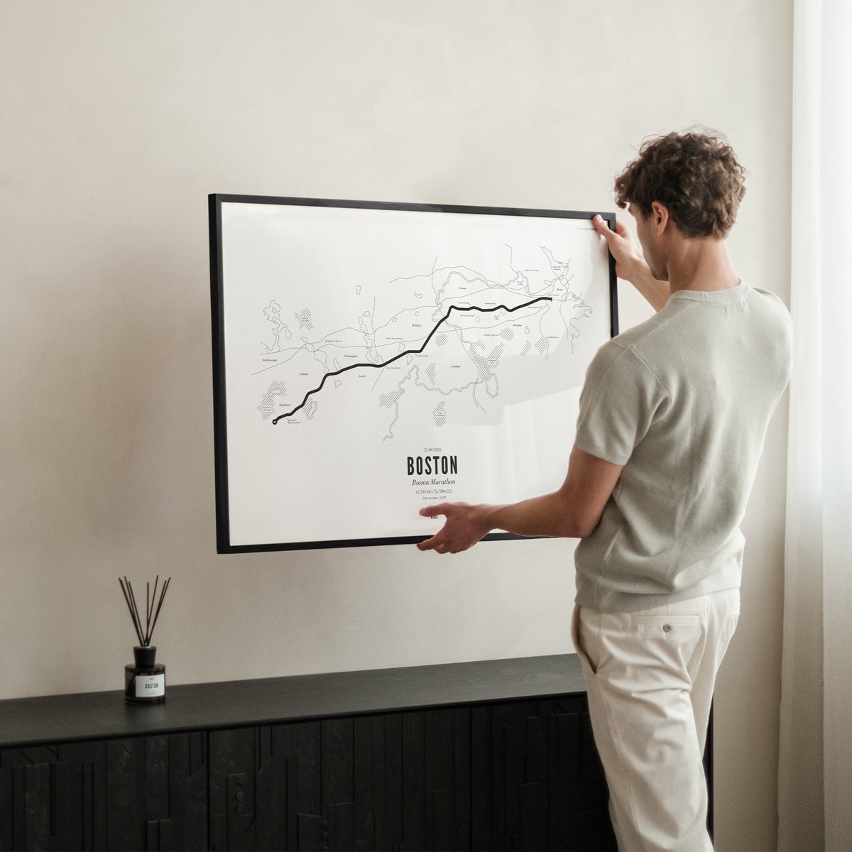 Affiches de Marathon Boston 2026 | WIJCK.