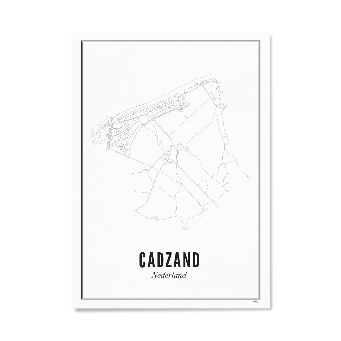 Poster van Cadzand | WIJCK. 