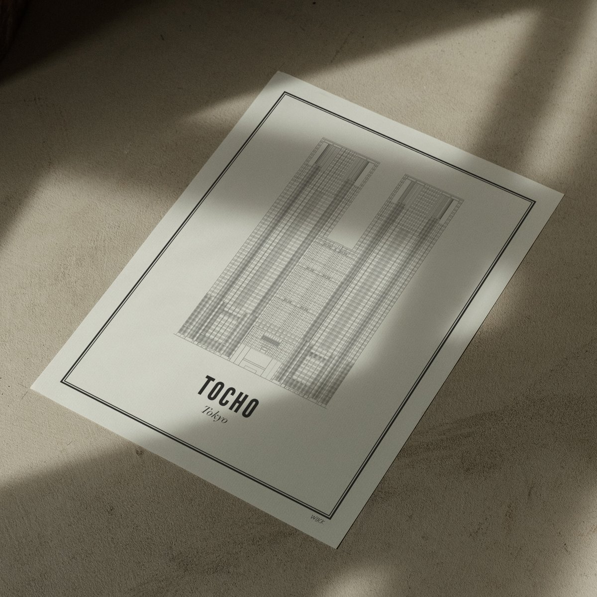 Affiches de Tokyo - Tocho | WIJCK.