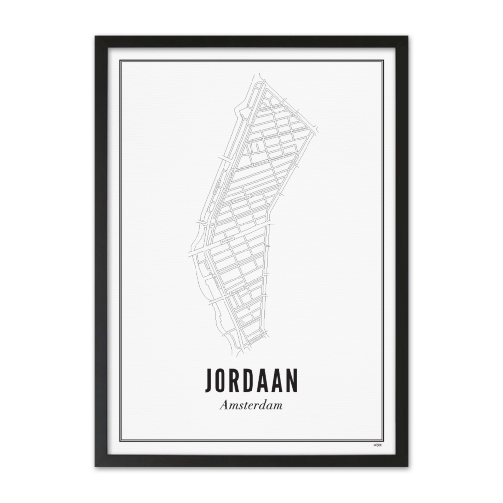 Affiches de Amsterdam - Jordaan | WIJCK.