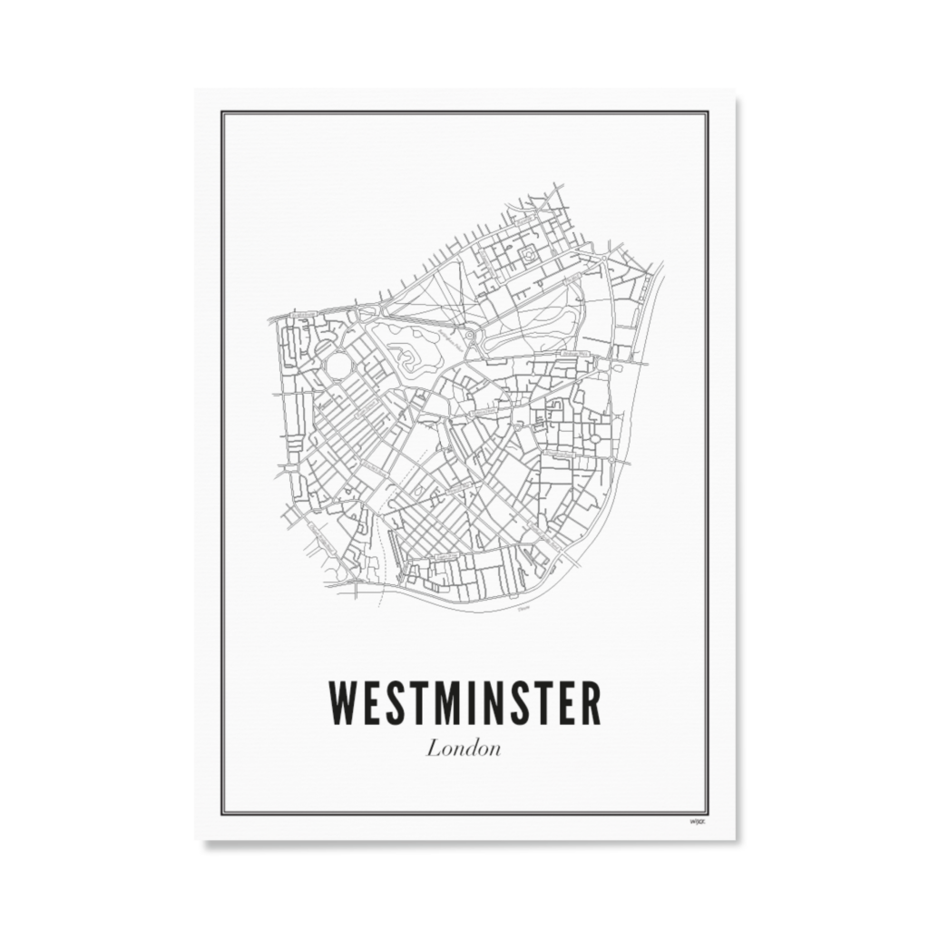 Poster von London - Westminster | WIJCK.