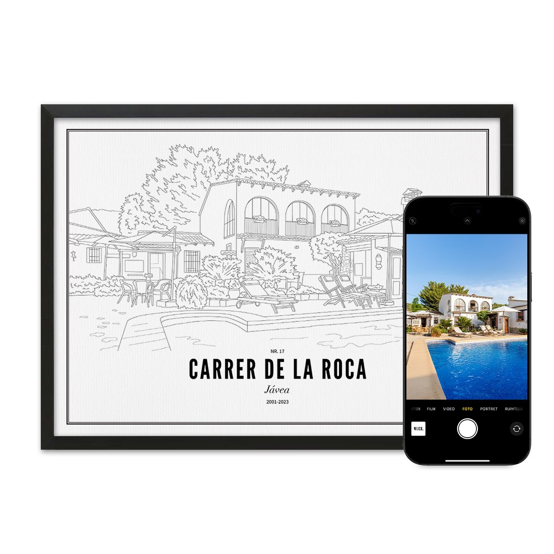 House Drawing from your own house | WIJCK.