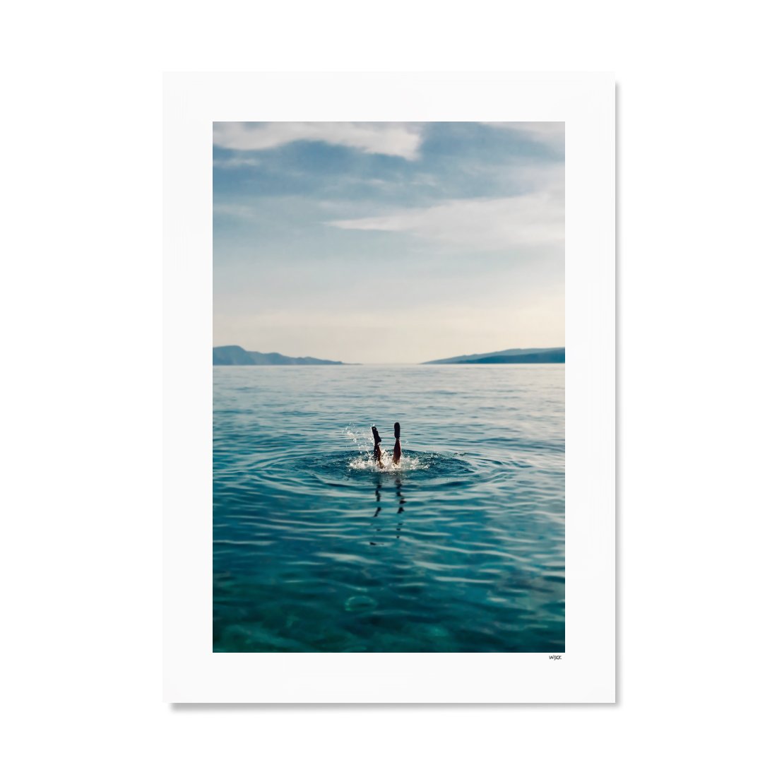 Poster van Morning Dive | WIJCK.