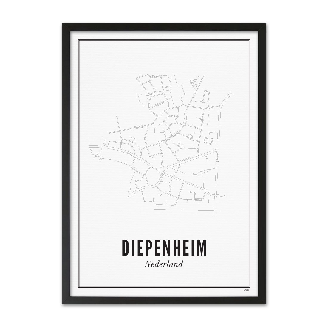 Poster of Diepenheim - City | WIJCK.