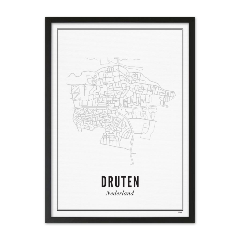 Poster of Druten - Stad | WIJCK.