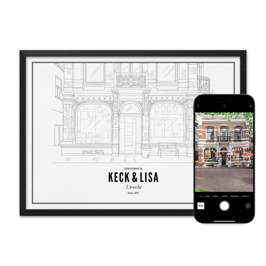 House Drawing from your own house | WIJCK.