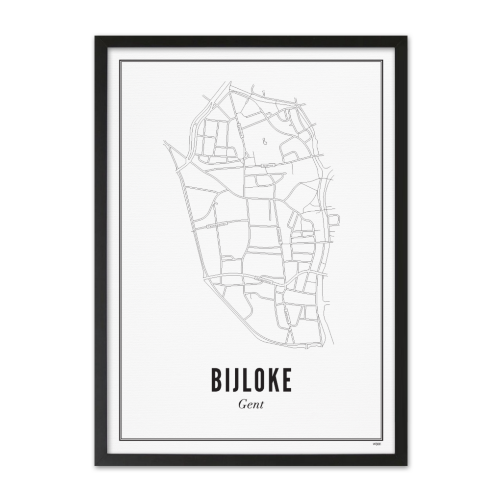 Poster of Ghent - Bijloke | WIJCK.
