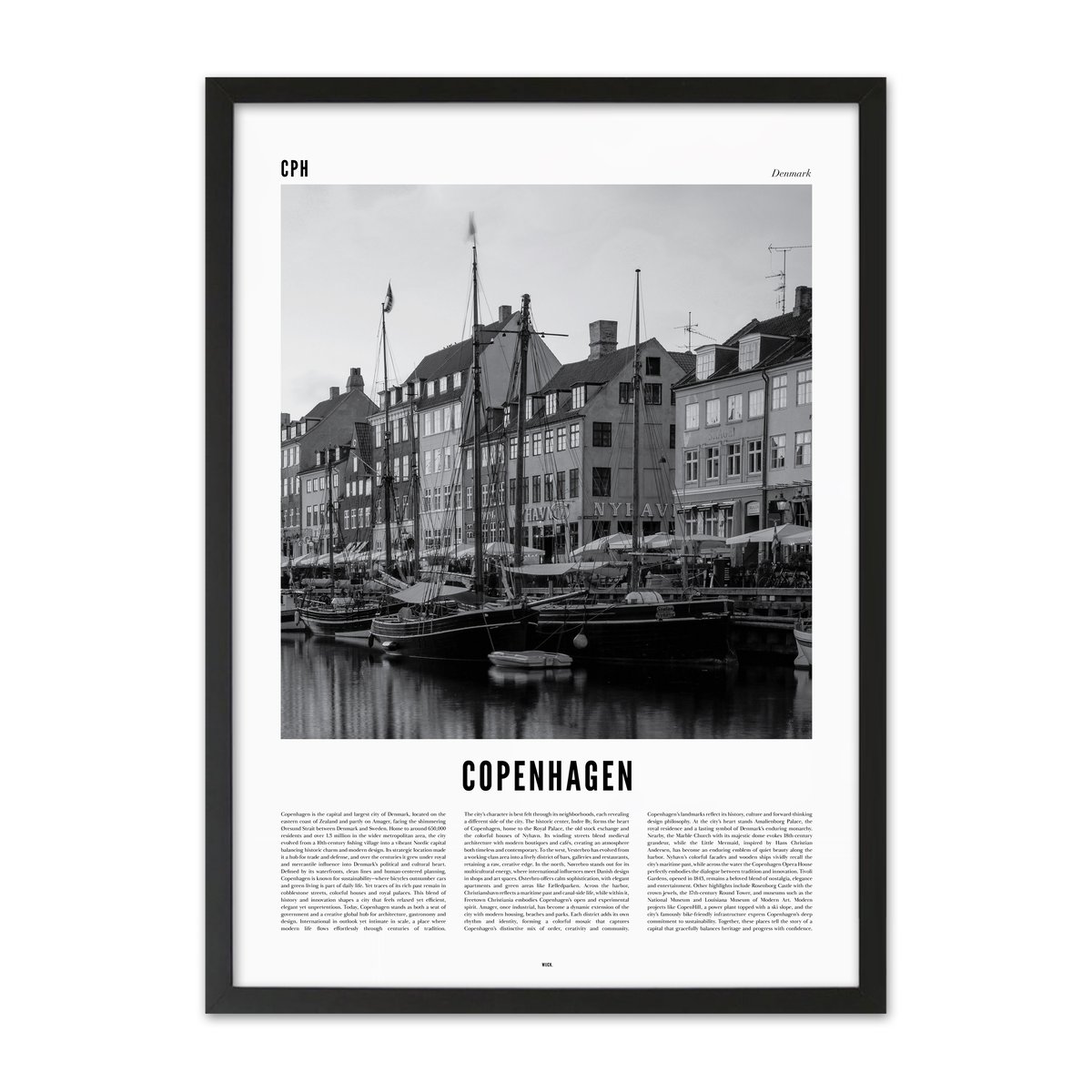 Poster of Copenhagen | WIJCK.