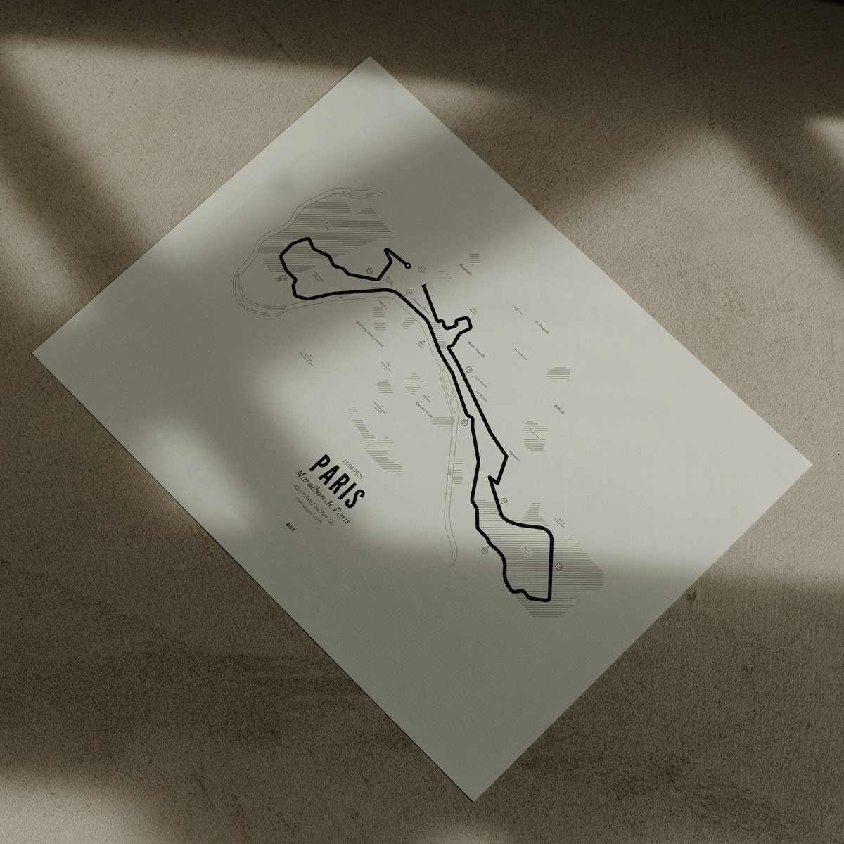 Affiches de Marathon Paris 2025 | WIJCK.