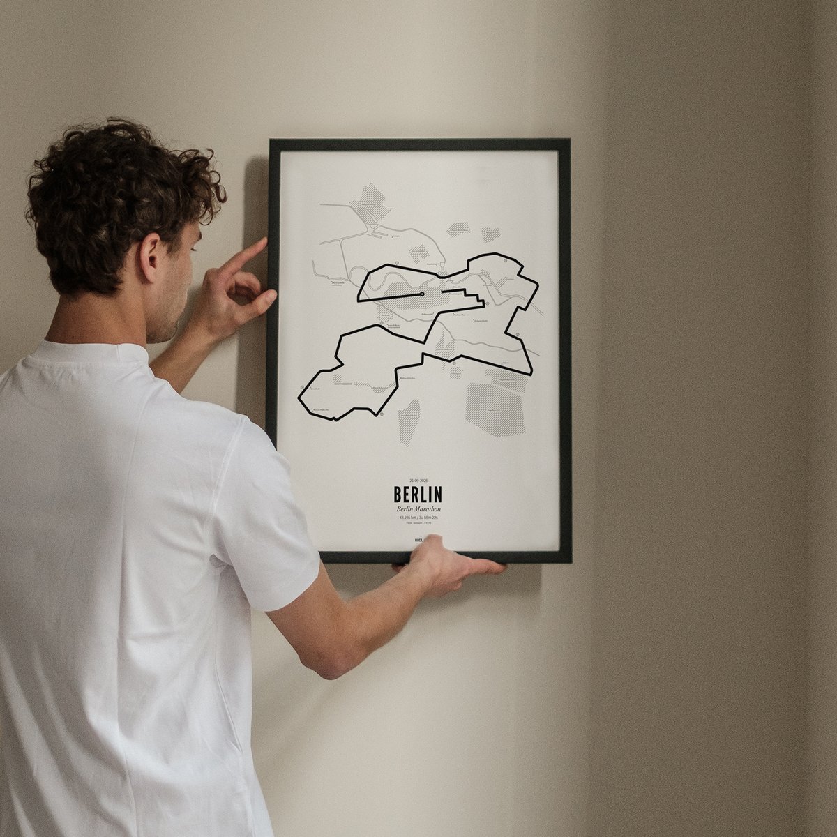Poster van Marathon Berlijn 2025 | WIJCK. 