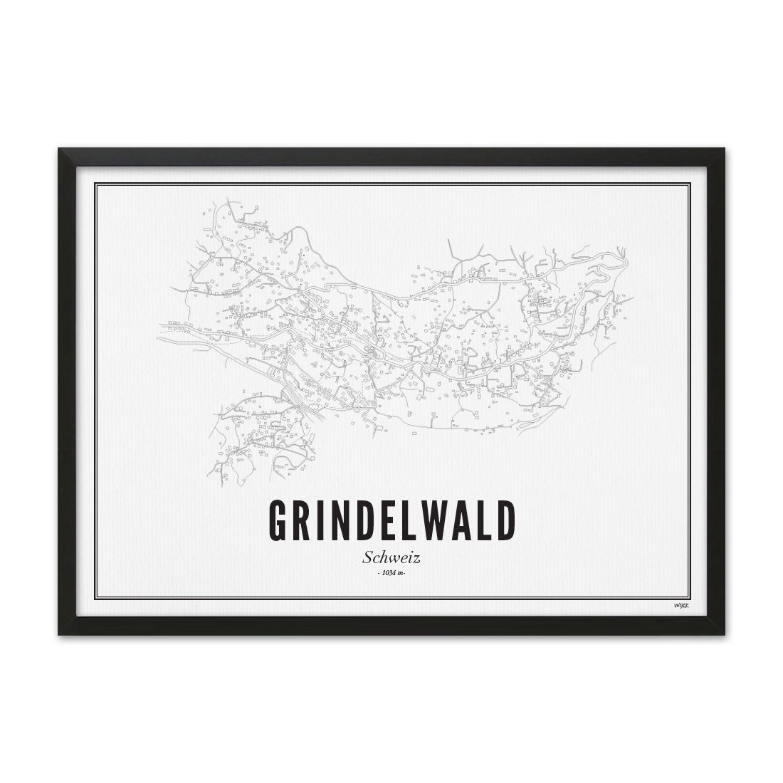 Poster van Grindelwald | WIJCK. 